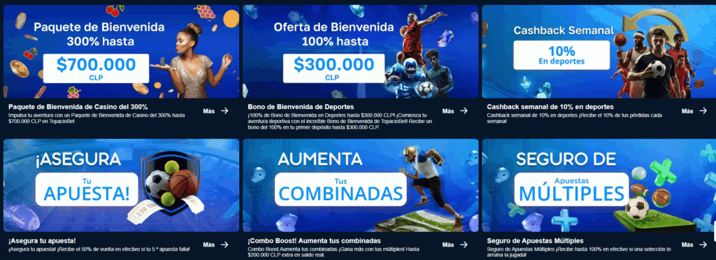 Topacio.bet Casino bono